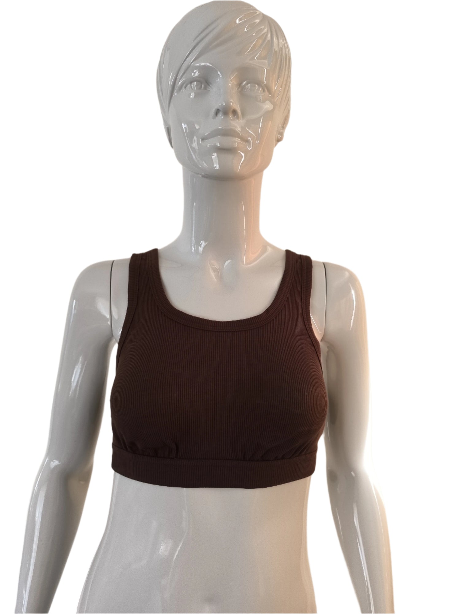 Organicbasics Rib-Flex Tank Bra sports bra.