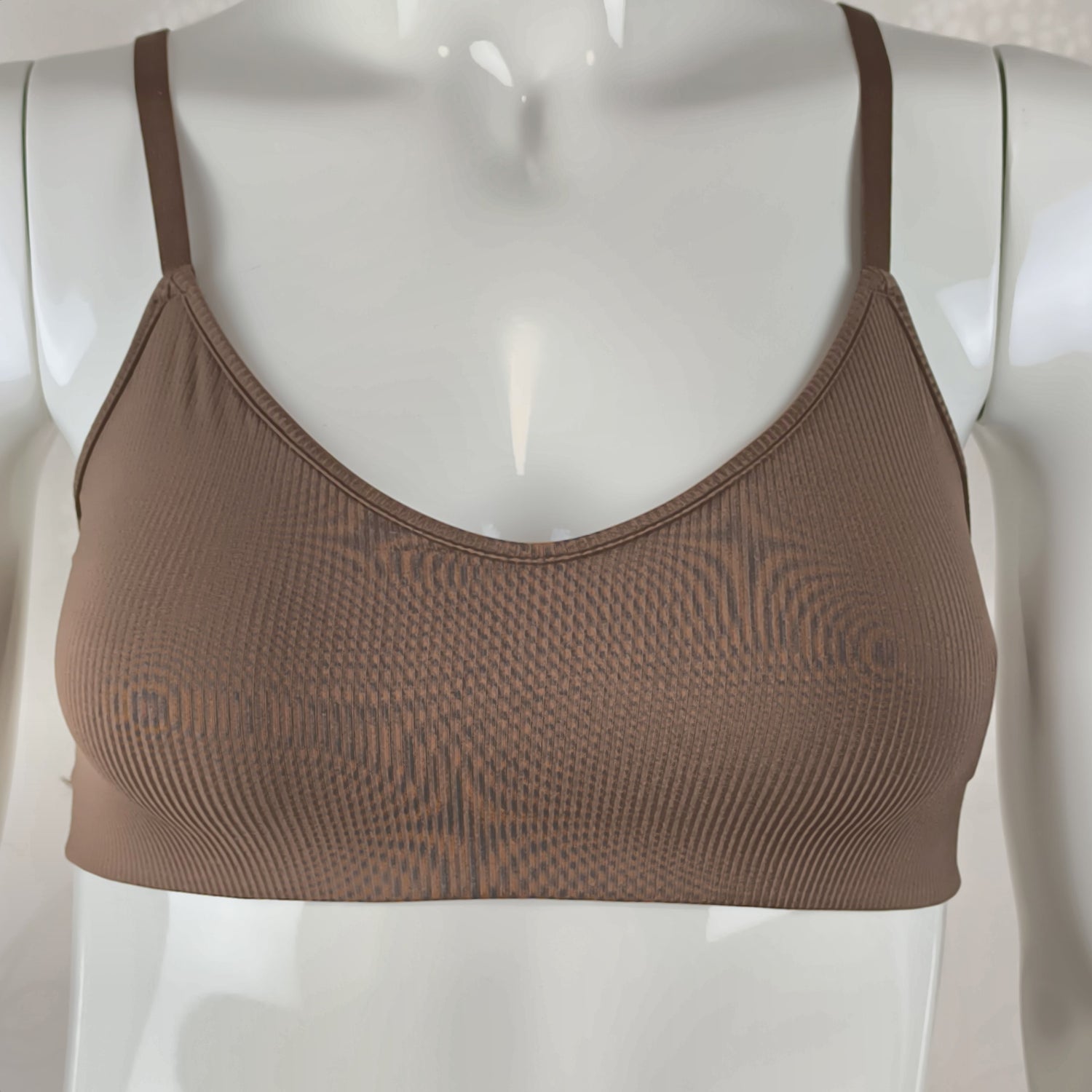 Organic Basics Naked Rib Bralette .