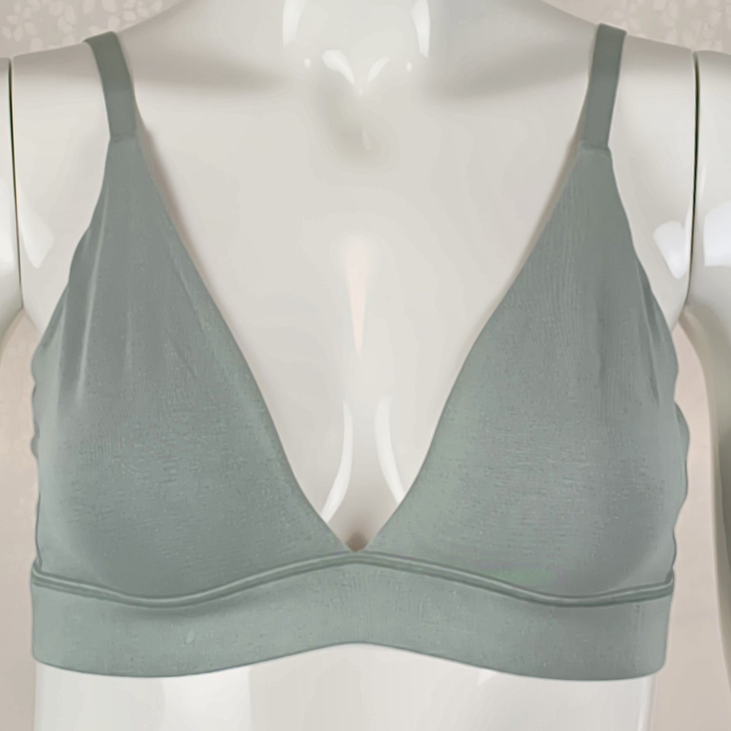 Organic Basics Flex Core Triangle Bralette.